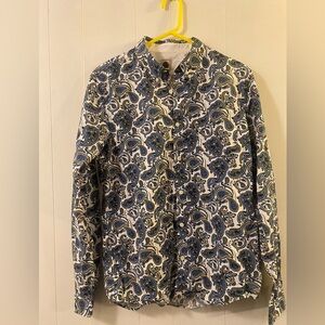 Pretty Green Paisley Dress Shirt